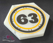 Load image into Gallery viewer, Boston Bruins #63 - Brad Marchand - Marble Coaster
