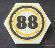 Load image into Gallery viewer, Boston Bruins #88 - David Pastrnak - Marble Coaster
