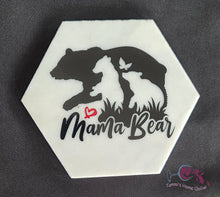 Load image into Gallery viewer, Mama Bear - Marble Coaster

