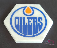 Load image into Gallery viewer, Edmonton Oilers - Hockey Team - Marble Coaster

