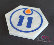 Load image into Gallery viewer, Edmonton Oilers Hockey #11 - Mark Messier - Marble Coaster
