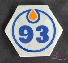 Load image into Gallery viewer, Edmonton Oilers Hockey #93 - Ryan Nugent-Hopkins - Marble Coaster
