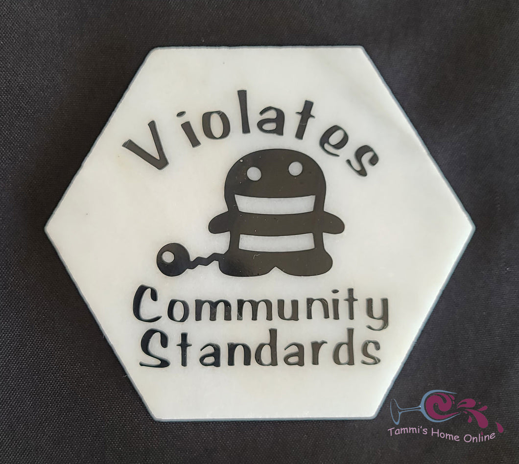 Violates Community Standards - Marble Coaster